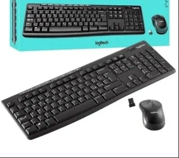 סט מקלדת ועכבר אלחוטי  Logitech